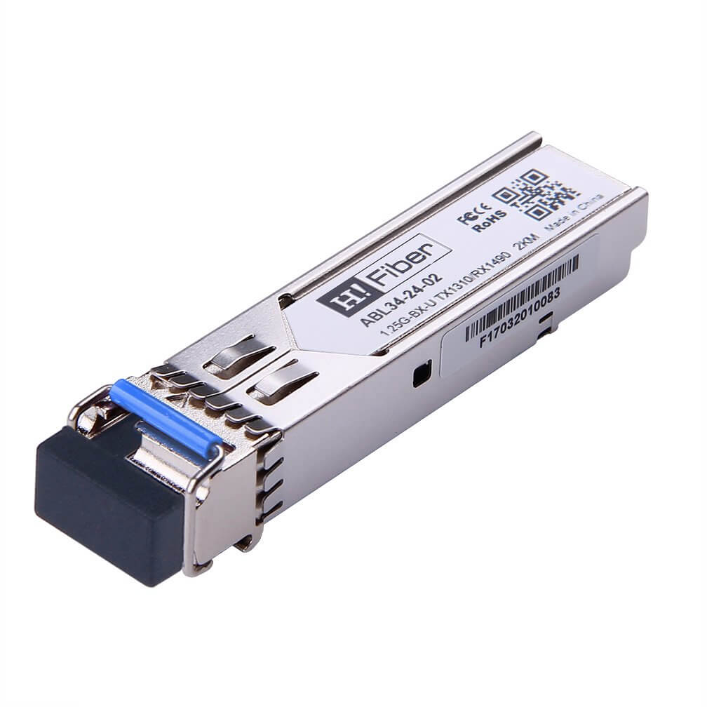 1000BASE-BX-U SFP BIDI Tx1310nm/Rx1490nm 2km SMF Transceiver Module Customized