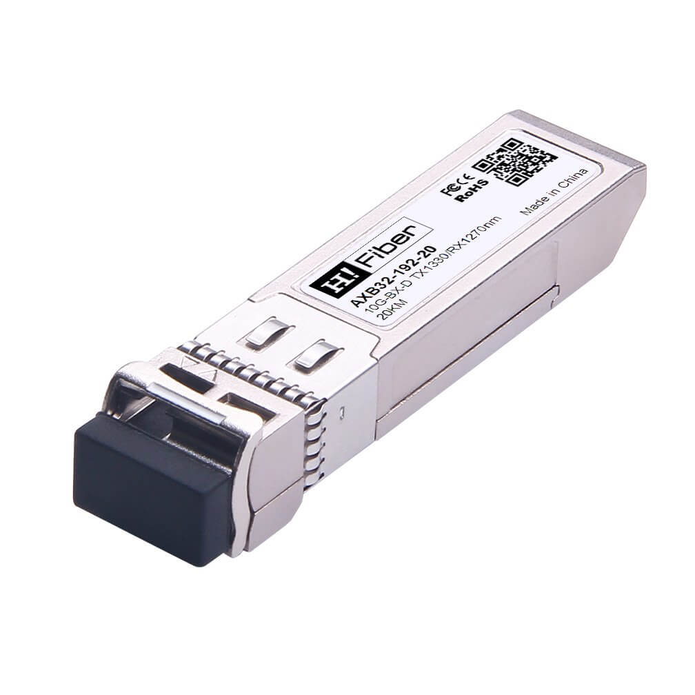 10GBASE-BX20-D SFP+ BIDI Tx1330nm/Rx1270nm 20km DOM SMF Transceiver Module Customized