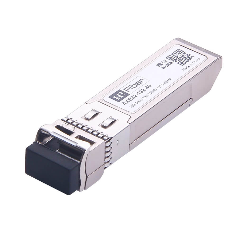 Cisco SFP-10G-BX40D-I Compatible 10GBASE-BX40-D SFP+ BIDI Tx1330nm/Rx1270nm 40km DOM Transceiver Module for SMF