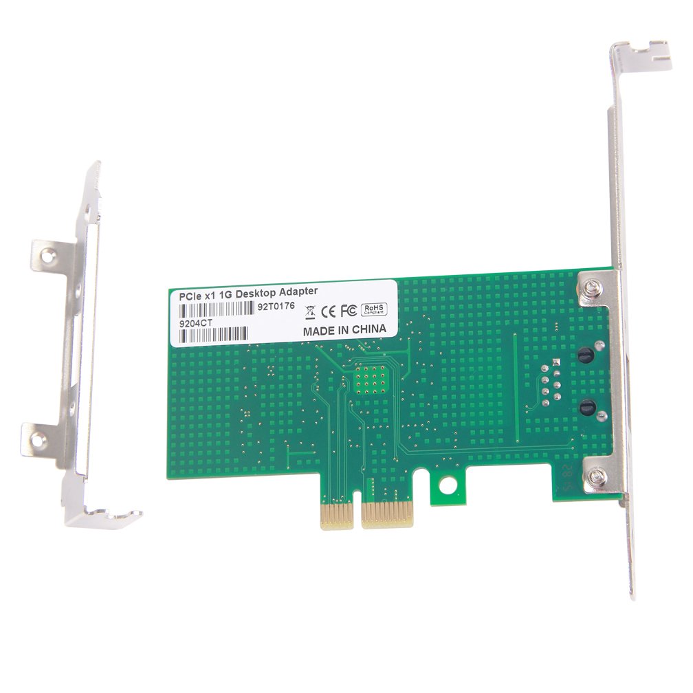 Intel I210T1 - Adattatore Server Ethernet PCIe GbE 1 Porta - Basso Consumo