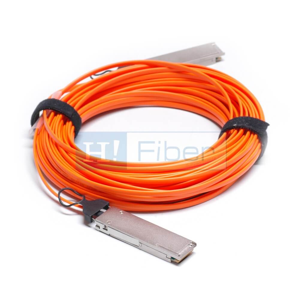 15m(49ft) 40G QSFP+ to QSFP+ AOC(Active Optical Cable), MMF, Customized