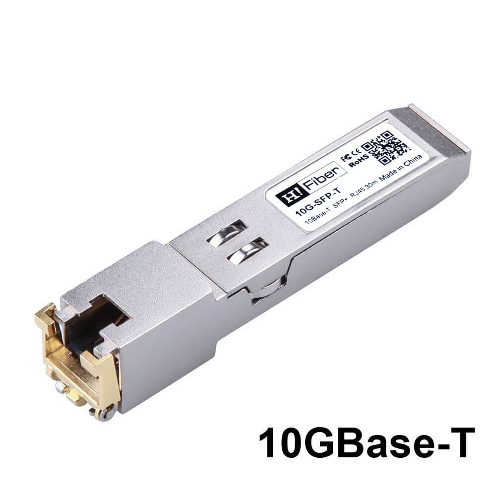 Ubiquiti UF-RJ45-10G SFP+ Copper Transceiver 10GBase-T, Cat 6a/7, 30M