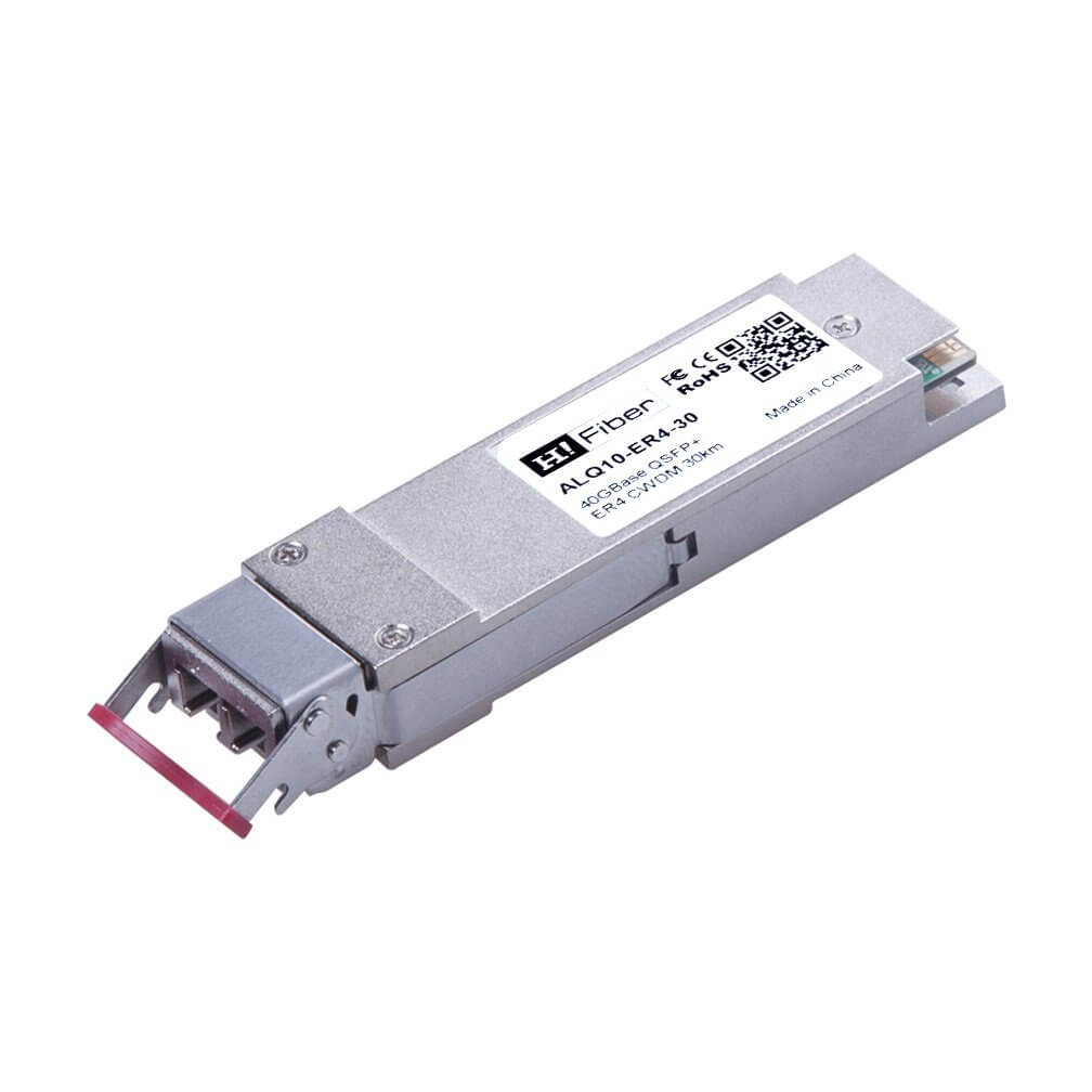 Allied telesis AT-QSFPER4 Compatible 40GBASE-ER4 QSFP+ ER4  CWDM 30km Transceiver Module for SMF