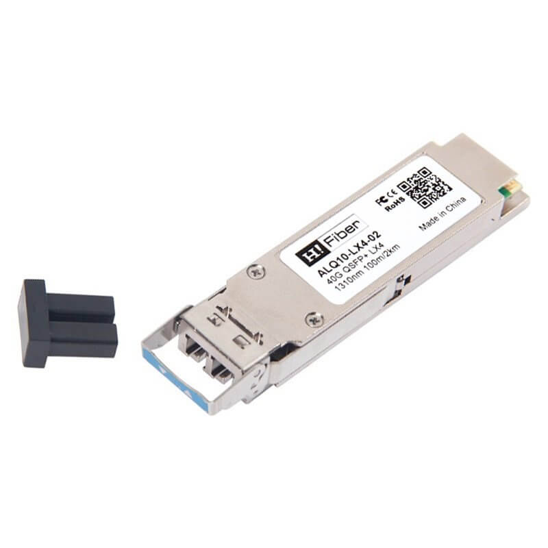 Arista QSFP-40G-UNIV-ARI Compatible 40GBASE-LX4 QSFP+ LX4  1310nm 100m on OM3 / 2km on SMF Transceiver Module for MMF/SMF