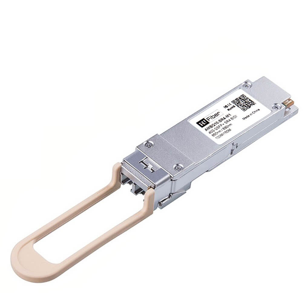 Cisco Meraki MA-QSFP-40G-SR-B Compatible 40GBASE-SR4 QSFP+ BIDI  850nm/890nm 100m on OM3 / 150m on OM4 Transceiver Module for MMF