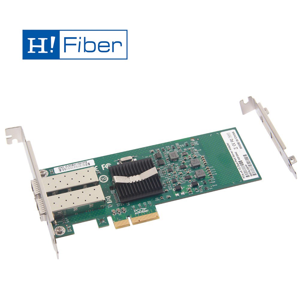 1Gb/s Ethernet Server Adapter (NIC), Compatible for Intel E1G42EF