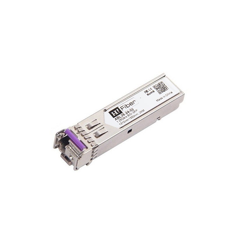 1.25Gb/s BiDi SFP Tx1310/Rx1550nm 2km Transceiver Module for SMF