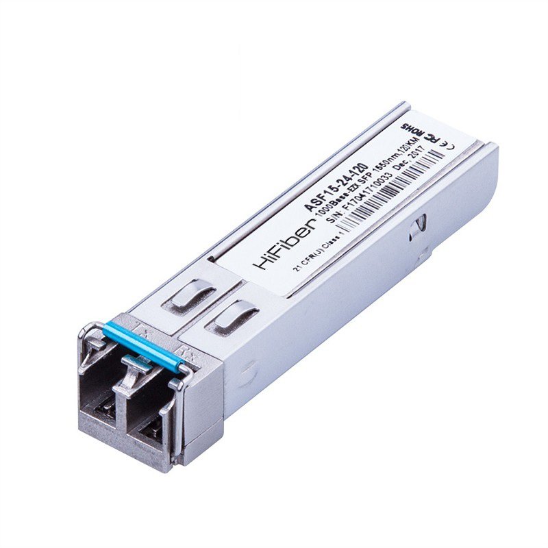 1000Base-EZX SFP 1550nm 120km Transceiver Module for SMF