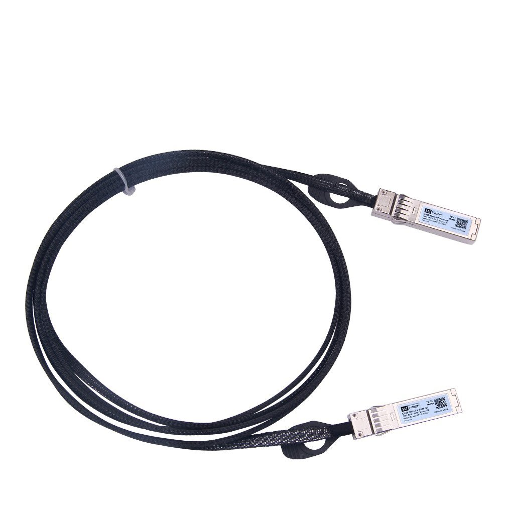 3m(10ft) 10G SFP+ DAC Twin Axial Nylon Braided Flat Cable, Passive, Customized
