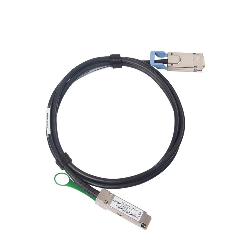 2m(7ft) 40G QSFP to CX4 DDR Passive DAC Twinax Cable,AWG28/AWG30 Customized