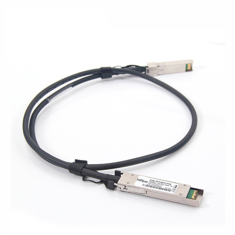 1m(3ft) 10G XFP to SFP+ Passive DAC Twinax Cable 24AWG  Customized