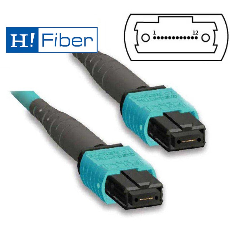 MPO, SMF, 12Core Fiber Patch Cord