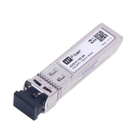 10GBASE-ZR SFP+ 1550nm 80km DOM SMF Transceiver Module Customized