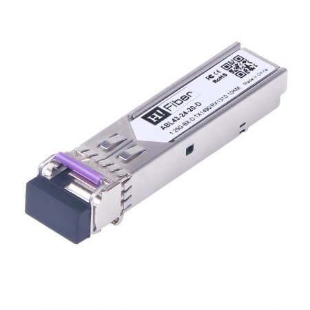 Cisco GLC-BX-D Compatible 1000BASE-BX10-D SFP BIDI Tx1490nm/Rx1310nm 10km DOM Transceiver Module for SMF