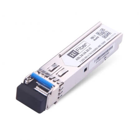 Juniper SFP-GE10KT13R14 Compatible 1000BASE-BX10-U SFP BIDI Tx1310nm/Rx1490nm 10km DOM Transceiver Module for SMF