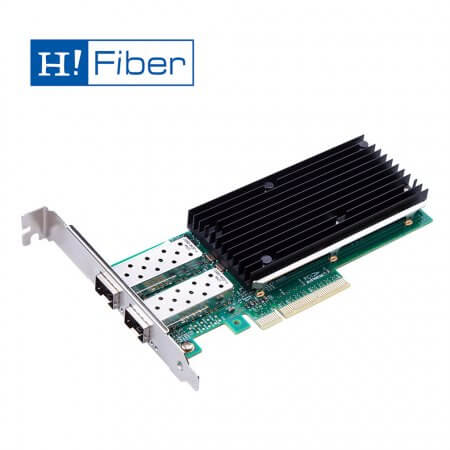 Dual 25Gbps Ethernet Converged Network Adapter, PCI-E X8, Intel XL710-BM2 controller