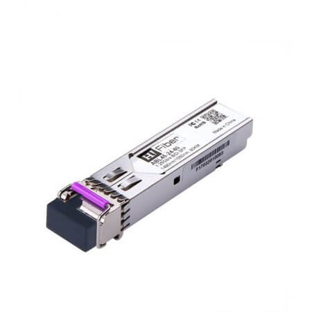 1.25Gb/s BiDi SFP Tx1490/Rx1550nm 80km Transceiver Module for SMF