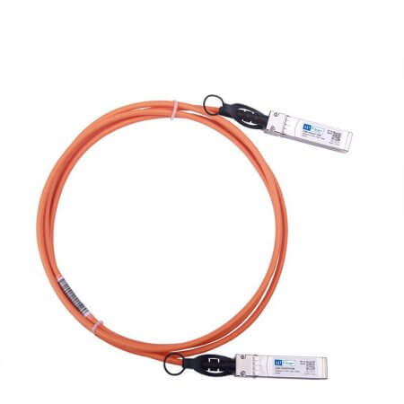 3m(10ft) 10G SFP+ to SFP+ Passive DAC Twinax Cable, Orange, 30AWG, Customized