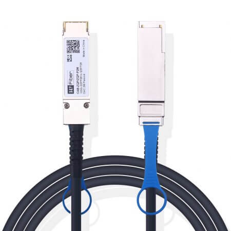 Arista CAB-Q-Q-100G-2M Compatible 2m(7ft)  100G QSFP28 to QSFP28 Passive DAC Twinax Cable, 30AWG