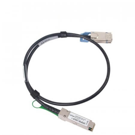 0.5m(1.6ft) 40G QSFP+ to CX4 DDR Passive DAC Twinax Cable, AWG28/AWG30 Customized