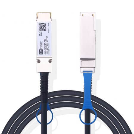 2m(7ft) 100G QSFP28 to QSFP28 Passive DAC Twinax Cable, 30AWG, EDR, Customized