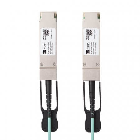 10m(33ft) 56G QSFP+ to QSFP+ AOC(Active Optical Cable), Singlemode PSM4, Customized