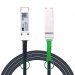 0.5m(1.6ft) 40G QSFP+ to QSFP+ Passive DAC Twinax Cable, 30AWG, QDR, Customized