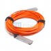 100m(328ft) 40G QSFP+ to QSFP+ AOC(Active Optical Cable), OM4 MMF, Customized