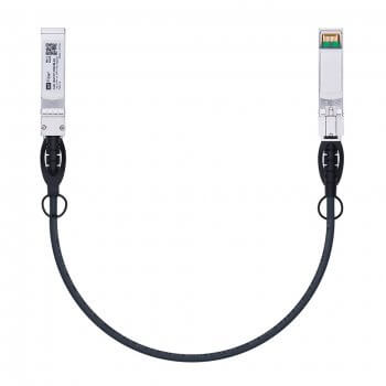 0.5m(1.6ft) 10G SFP+ to SFP+ Passive DAC Twinax Cable, 30AWG, Customized