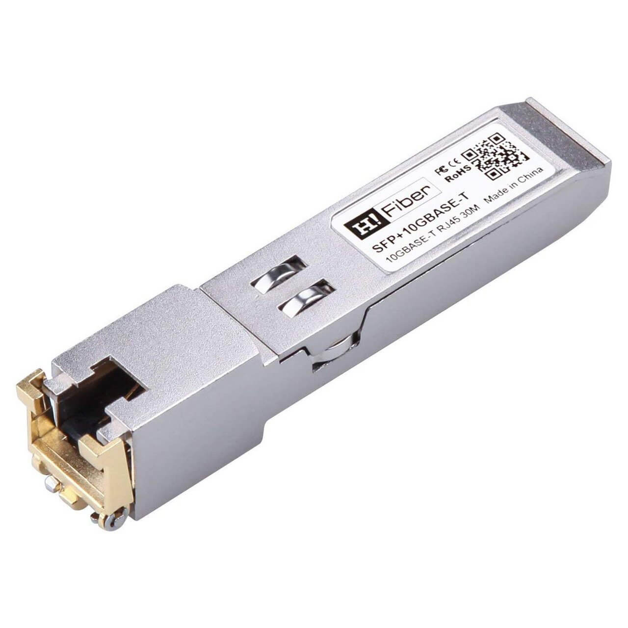 SFP+ Copper Transceiver 10GBase-T, Cat 6a/7, 30M