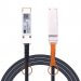 7m(23ft) 40G QSFP+ to QSFP+ Active DAC Twinax Cable, 28AWG, Customized