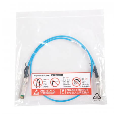 1m(3ft) 10G SFP+ to SFP+ Passive DAC Twinax Cable,Blue, 30AWG, Customized
