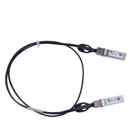 1m(3ft) 10G SFP+ DAC Twin Axial Nylon Braided Flat Cable, Passive, Customized