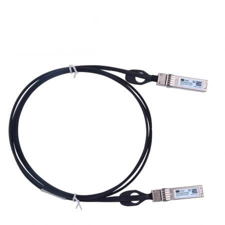2m(7ft) 10G SFP+ DAC Twin Axial Nylon Braided Flat Cable, Passive, Customized