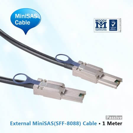 External MiniSAS Cable, 1-Meter