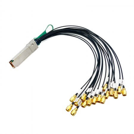 QSFP+ HCB Test Adapter,16xSMA,L=30cm,IL=2.2@5GHz