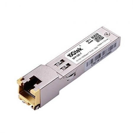 10/100/1000BASE-T SFP SGMII RJ-45, 100-meters Compatible for Cisco GLC-T/SFP-GE-T