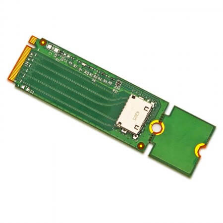 M.2 M-Key to Oculink (SFF-8612) 4i Adapter