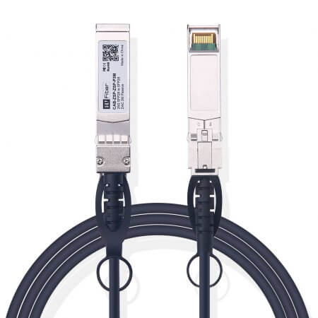3m(10ft) 25G SFP28 to SFP28 Passive DAC Twinax Cable, 26AWG, Customized