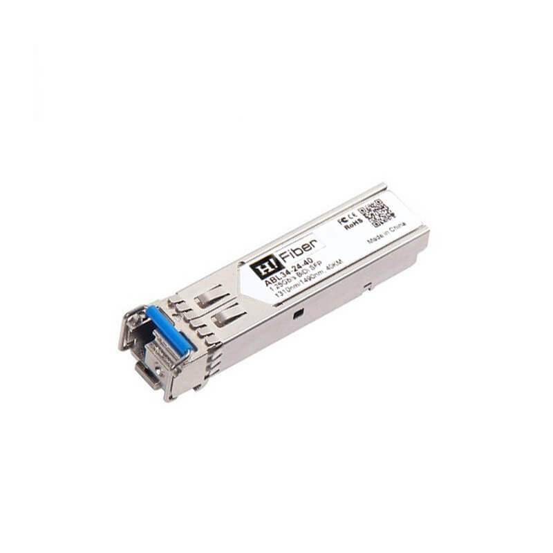 1.25Gb/s BiDi SFP Tx1310/Rx1490nm 40km Transceiver Module for SMF