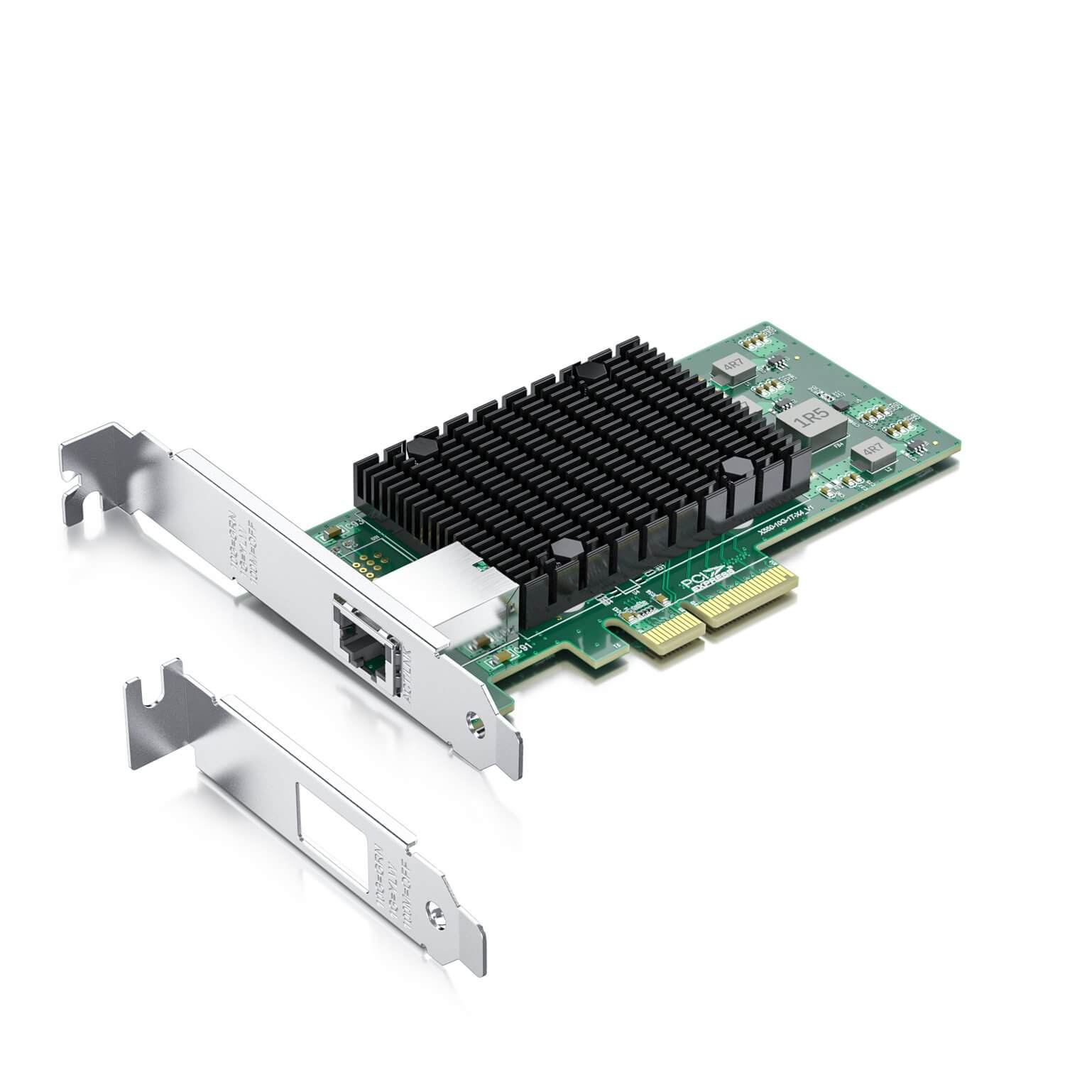 10Gb/s Converged Network Adapter (CNA)/NIC, Compatible Intel X550-T1