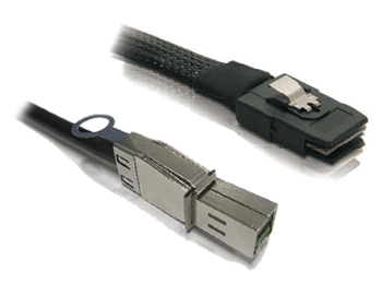 MiniSAS(SFF-8087) to MiniSAS HD(SFF-8644),0.5-Meter
