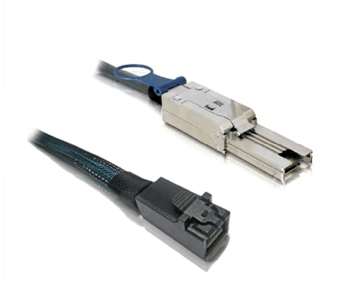 MiniSAS HD (SFF-8643)to MiniSAS 26pin(SFF-8088),0.5-Meter