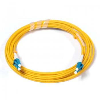 LC to LC Fiber Patch Cable, Singlemode OS2 9/125μm, Duplex