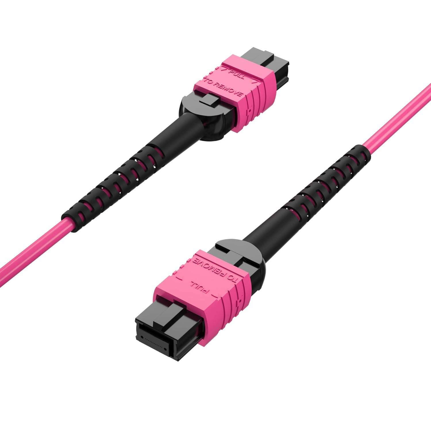 MPO, OM4, 12Core Fiber Patch Cord